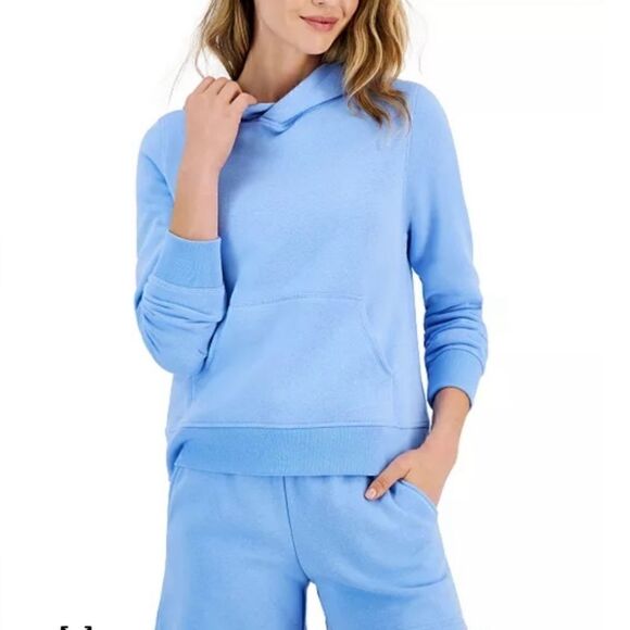 Ideology Tops - ID Ideology Women's Fleece Hoodie , sweater Blue